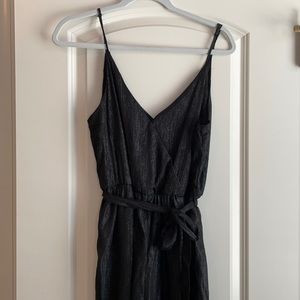 Black sparkly jumpsuit